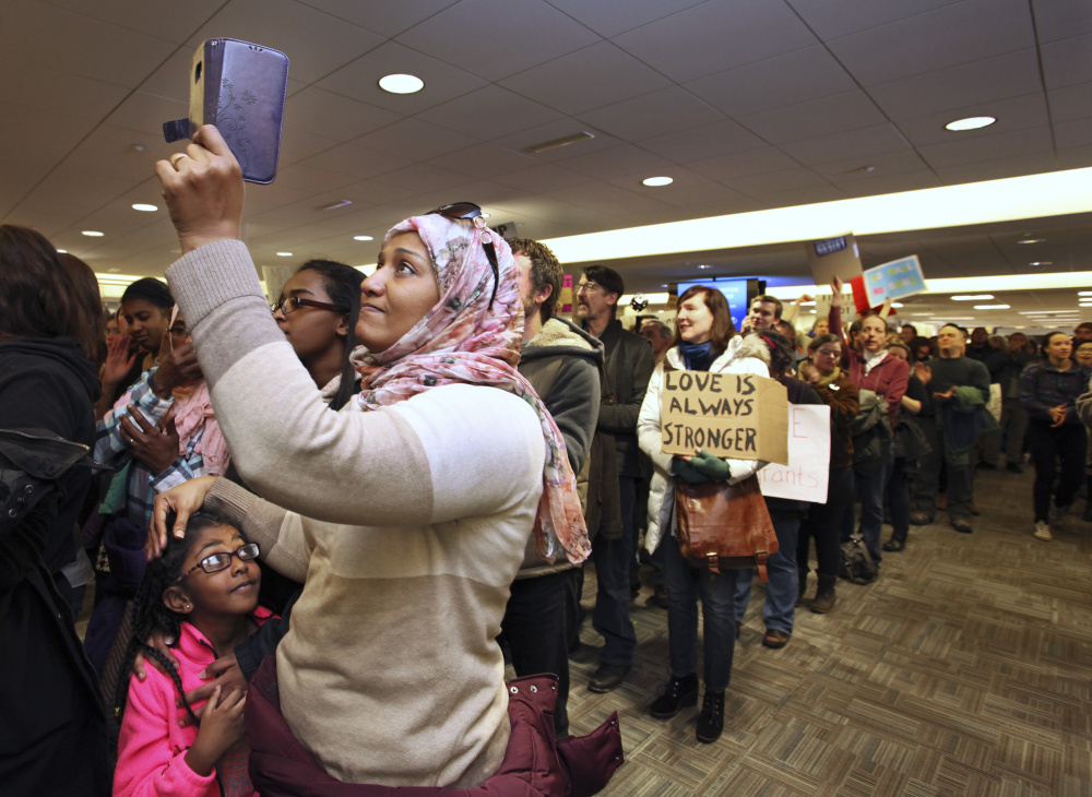 Mainers are rightly protesting what entry restictions for refugees will mean to people who want to come into the country, but these policies injure us all.