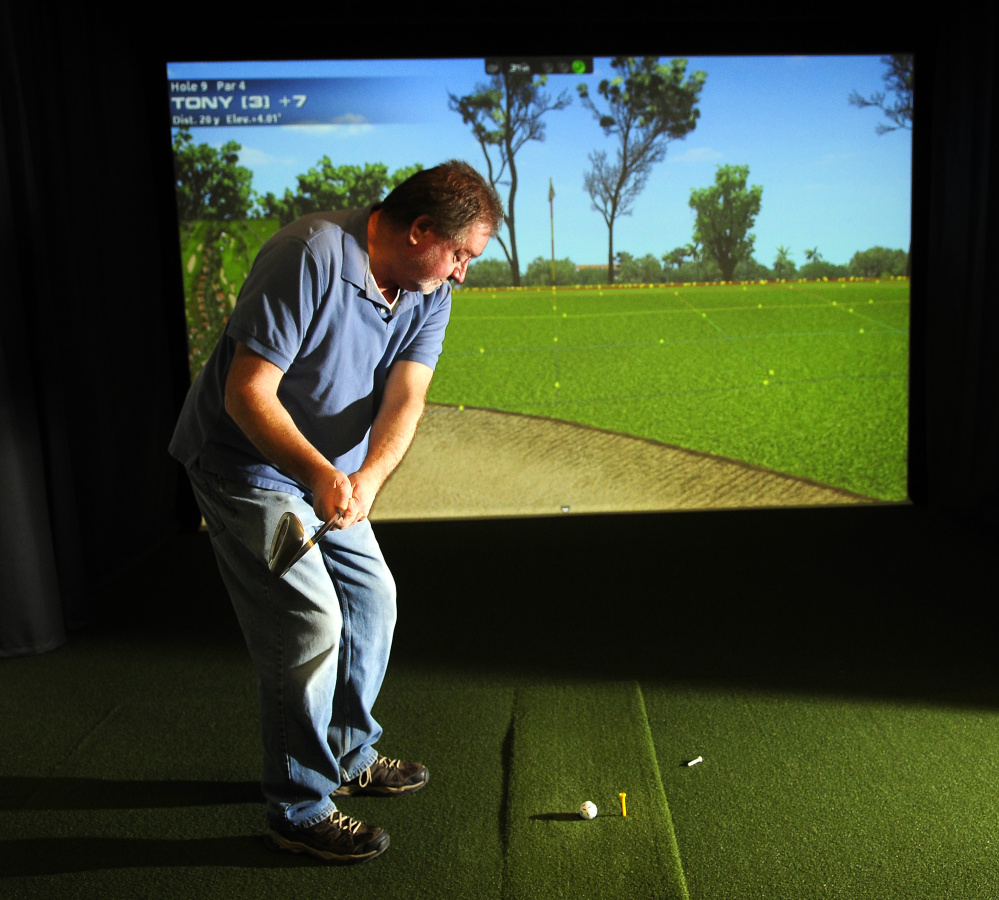 Sports Simulator Playing All Major Sports Indoors