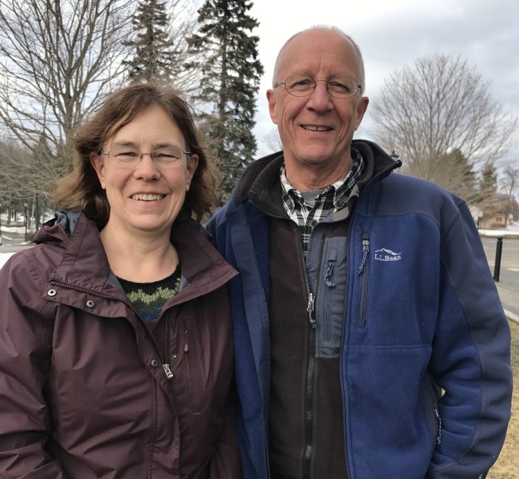 Sarah and Phil Groman traveled to Augusta Saturday to take a stand supporting the Affordable Care Act, also known as Obamacare, that provides insurance for their 27-year-old son and 80,000 people in Maine.
