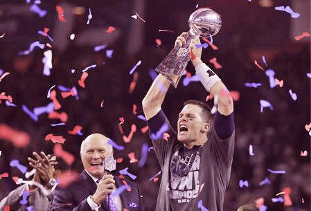 Could it be? Could Patriots fans in Maine get up close to the trophy that Tom Brady held aloft after Sunday's Super Bowl win?