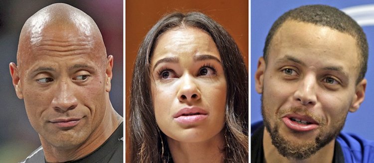 Actor Dwayne "The Rock" Johnson, dancer Misty Copeland and the NBA's Stephen Curry have all leveled criticism at Under Armour CEO Kevin Plank.
