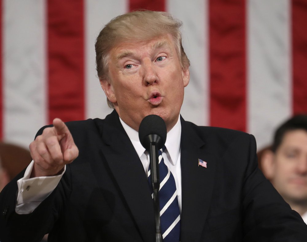 President Trump addresses Congress on Tuesday.