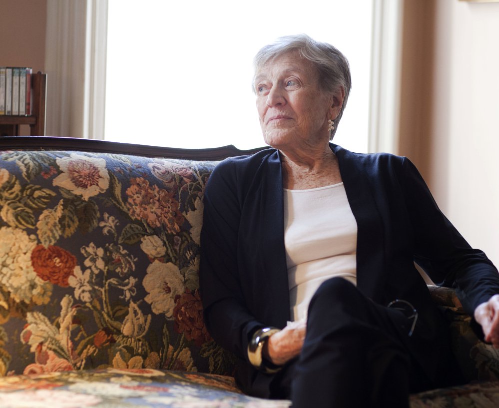 Paula Fox poses for a portrait in New York in 2011. Fox, whose novels enjoyed a recently revived popularity, died Wednesday. She was 93 and had been in failing health.
