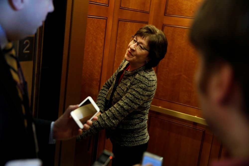 Susan Collins of Maine is on the Senate Intelligence Committee, which helps oversee the nation's clandestine agencies. She plans to review files on Russian meddling Monday.