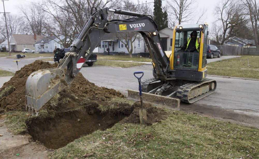 Work continues on replacing water lines in Flint, Mich., where residents could be years away from drinking unfiltered tap water. The project's coordinator aims to fix 6,000 lines a year.
