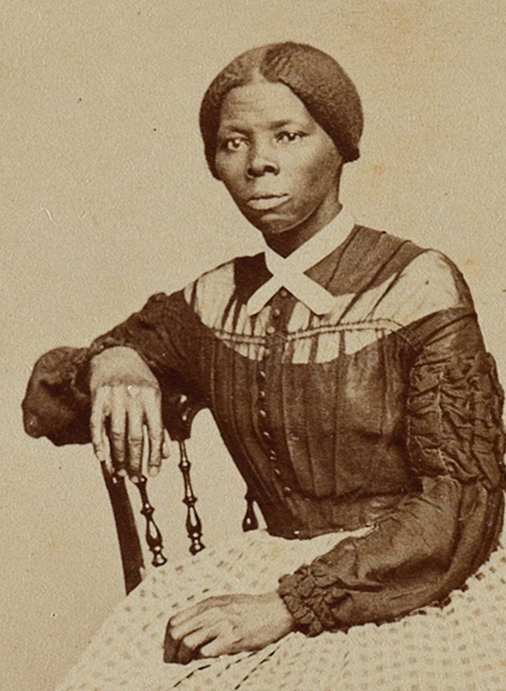 Harriet Tubman poses for a photograph in the 1860s.