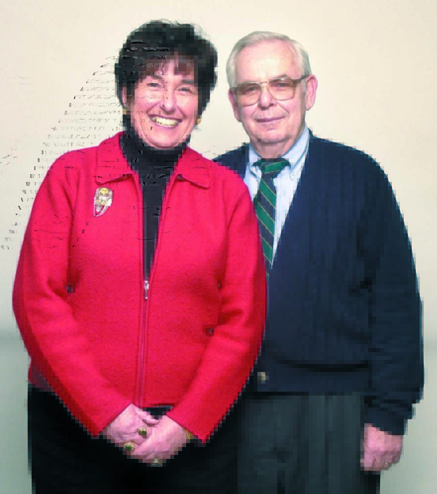 Patsy and Robert Crockett, of Augusta, seen in 2004.