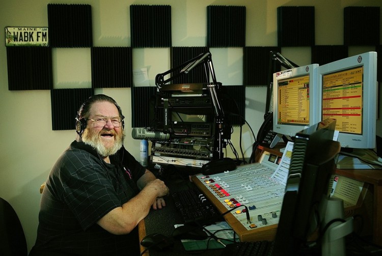 Central Maine radio personality Don Brown, seen here in 2011, died Thursday at age 77.