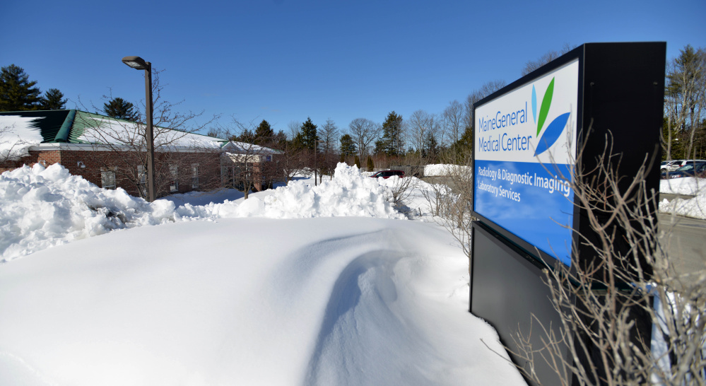 MaineGeneral Health's imaging and laboratory services, seen Friday, will move by May 1 from 107 FirstPark Drive in Oakland to the Thayer Center for Health on North Street in Waterville.