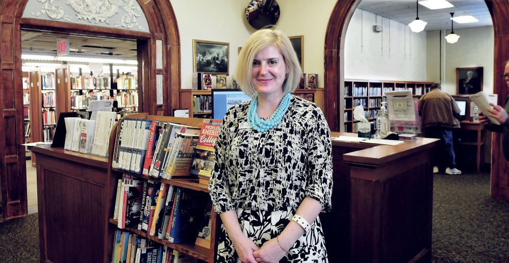 Sarah Sugden, director of the Waterville Public Library, said the city library being named a finalist for the 2017 National Medal of Museum and Library Service award is "a call for tremendous celebration" and "a call for action."