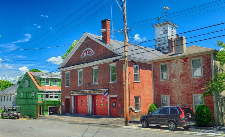 The current Hallowell fire station on Second Street, shown July 27, 2016, is an outdated building that can no longer accommodate modern firefighting needs, according to city officials.