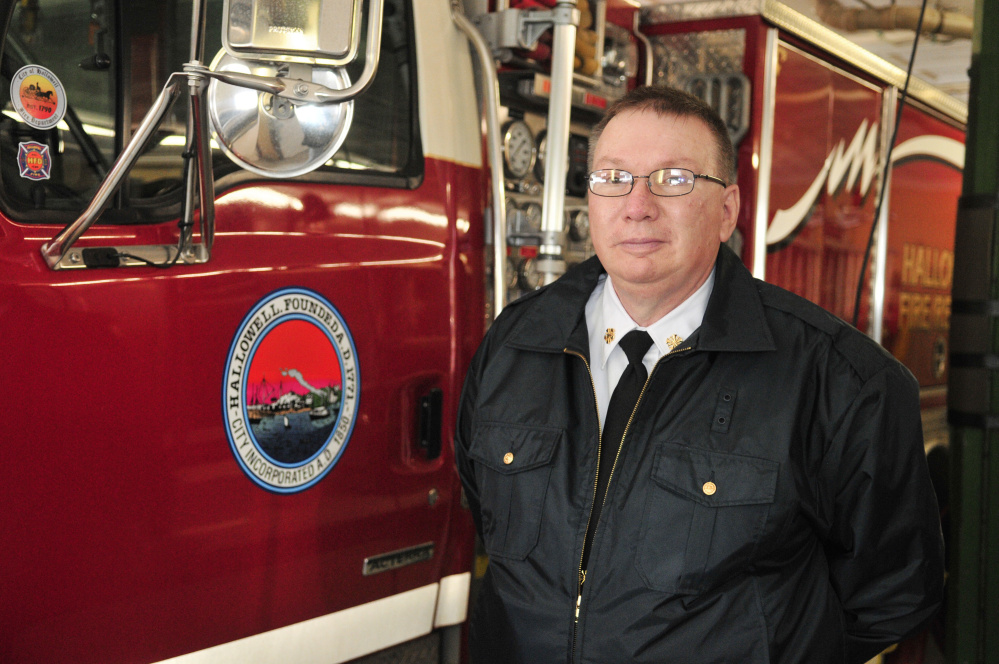 Hallowell Fire Chief Jim Owens, shown in this February file photo, is one of the city officials who will have a lot of work ahead if council moves forward with an aggressive time line to build a new fire station.
