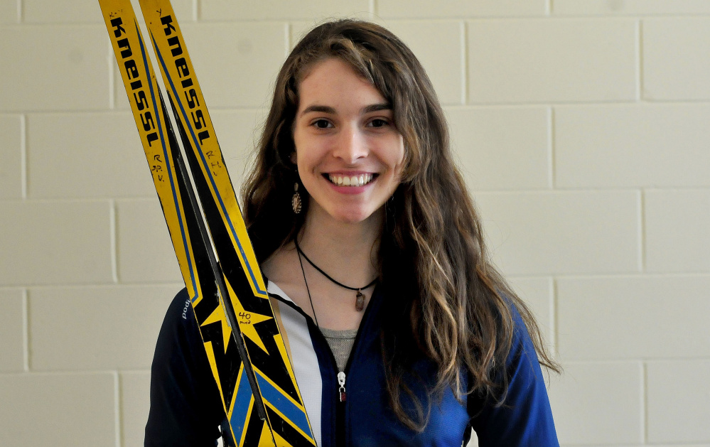 Mount Blue senior Julia Ramsey is the Morning Sentinel Girls Nordic Skier of the Year.