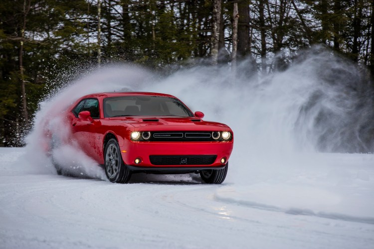 The 2017 Dodge Challenger GT becomes the first American muscle car with all-wheel drive, which makes it a treat to drive in the snow. 
