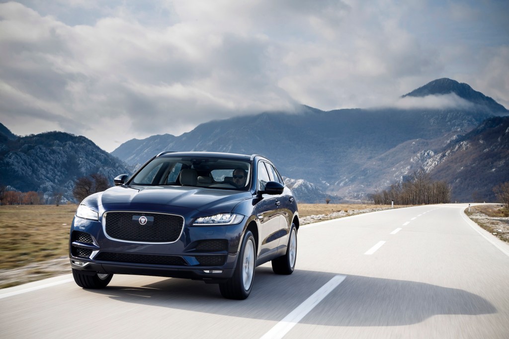 The 2017 Jaguar F-Pace has a good combination of good looks, luxury comfort and cargo capacity. 