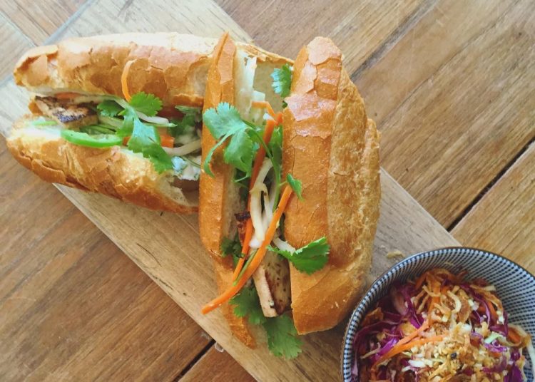 The Green Elephant added a tofu banh mi to its specials board last summer and has kept it there because of how well it has sold.