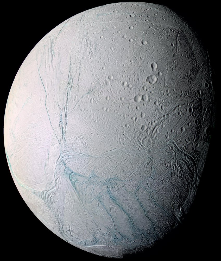 Geysers of Enceladus
are found to contain hydrogen molecules.