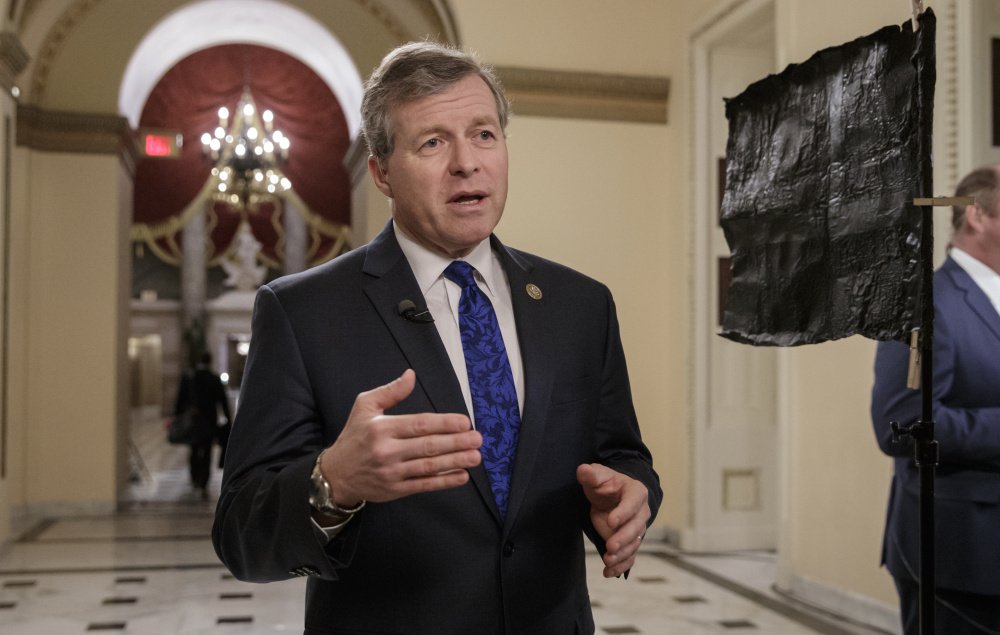 Rep. Charlie Dent, R-Pa., lashes out at conservatives for advancing a revised health-care plan, deeming it "a matter of blame-shifting."
Associated Press/J. Scott Applewhite