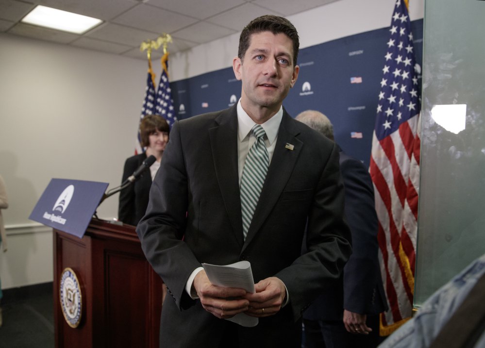 House Speaker Paul Ryan says Republicans are making progress on a health care overhaul, but admits getting the votes may take some time.
Associated Press/J. Scott Applewhite