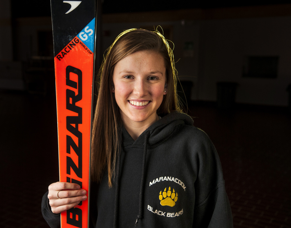 Maranacook senior Rachel Tooth is the Kennebec Journal Girls Alpine Skier of the Year.