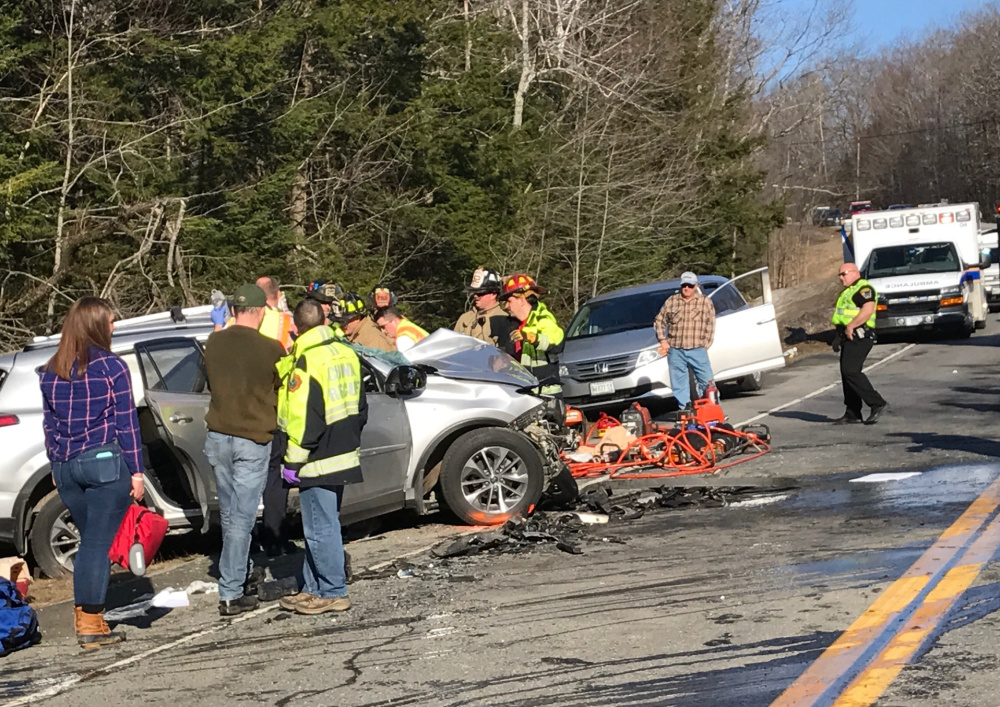 Winslow crash Kennebec Journal and Morning Sentinel