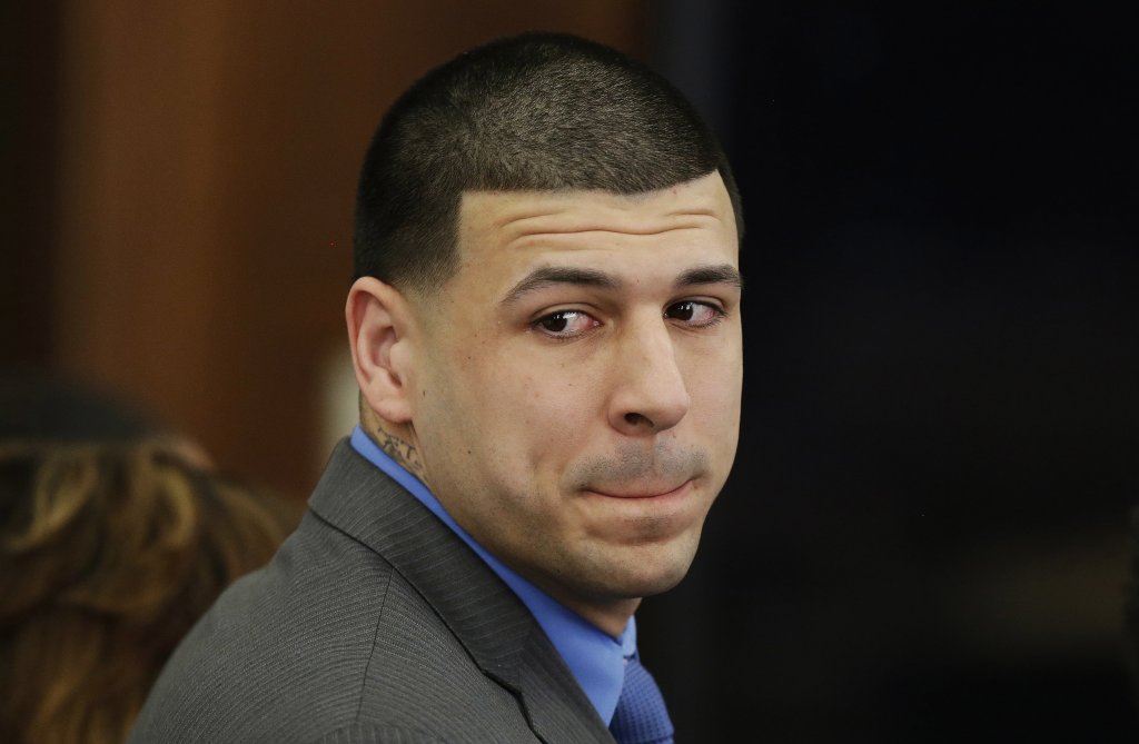 Former New England Patriots tight end Aaron Hernandez, serving a life sentence for murder, was found dead in his prison cell on April 19. Court records show that his estate has a dollar value of zero.