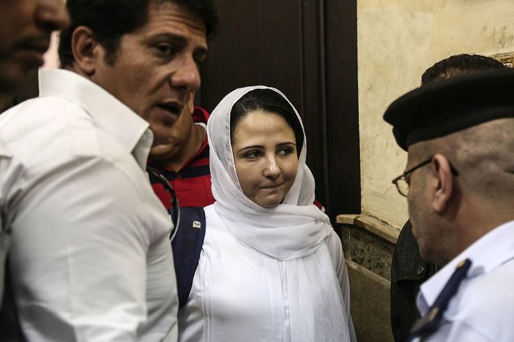 Aya Hijaz acquitted by an Egyptian court  on April 16.