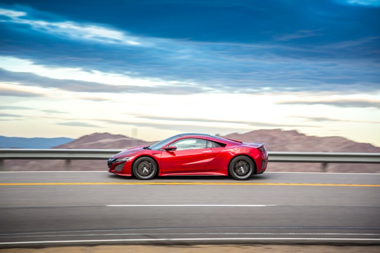 The 2017 Acura NSX's base price is $157,800.