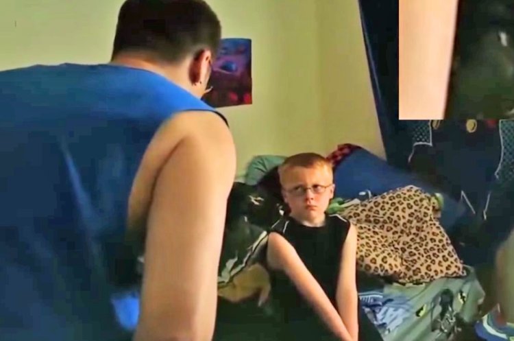 A screen image from a DaddyOFive YouTube video titled "Daddy Destroys Son's XBox One PRANK."