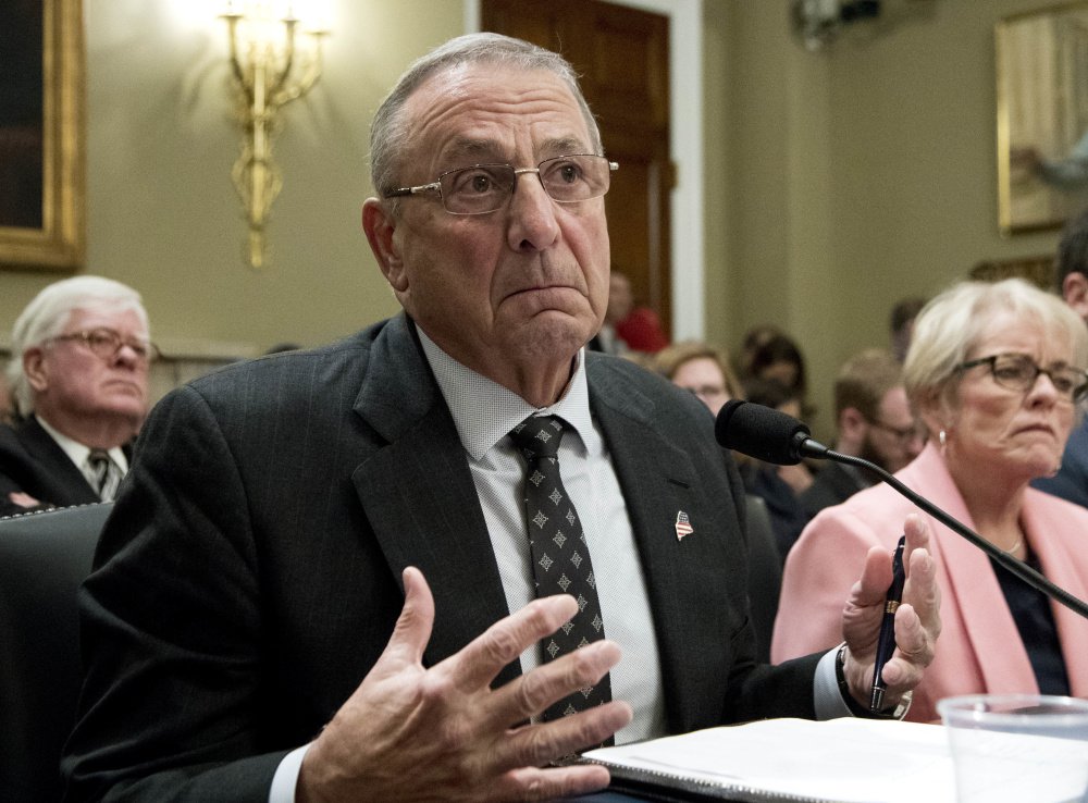 Maine Gov. Paul LePage told the House Natural Resources subcommittee that "between May 31st and Labor Day (Maine) will have 40 million visitors, but they will be to the coast. Very few will be in the mosquito area."