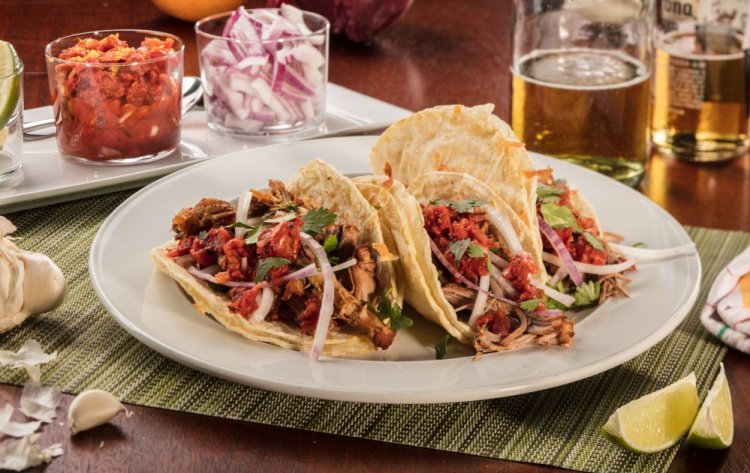 For stress-free entertaining, cook the taco meat fully up to three days in advance.