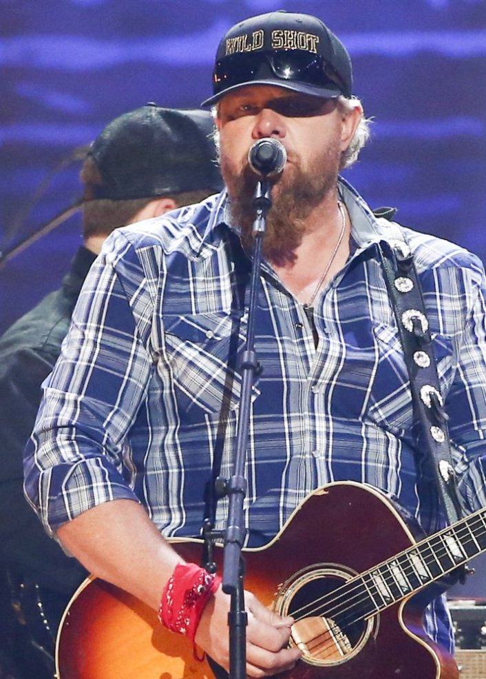 Toby Keith performs in a concert early last month in Nashville, Tenn.