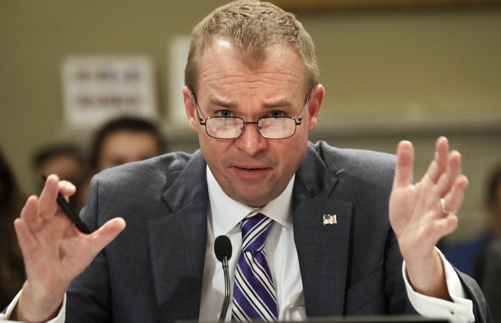 At a hearing, Budget Director Mick Mulvaney said, "We're not going to measure compassion by the amount of money that we spend, but by the number of people that we help."