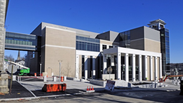 The new Capital Judicial Center is seen in December 2014 in Augusta.