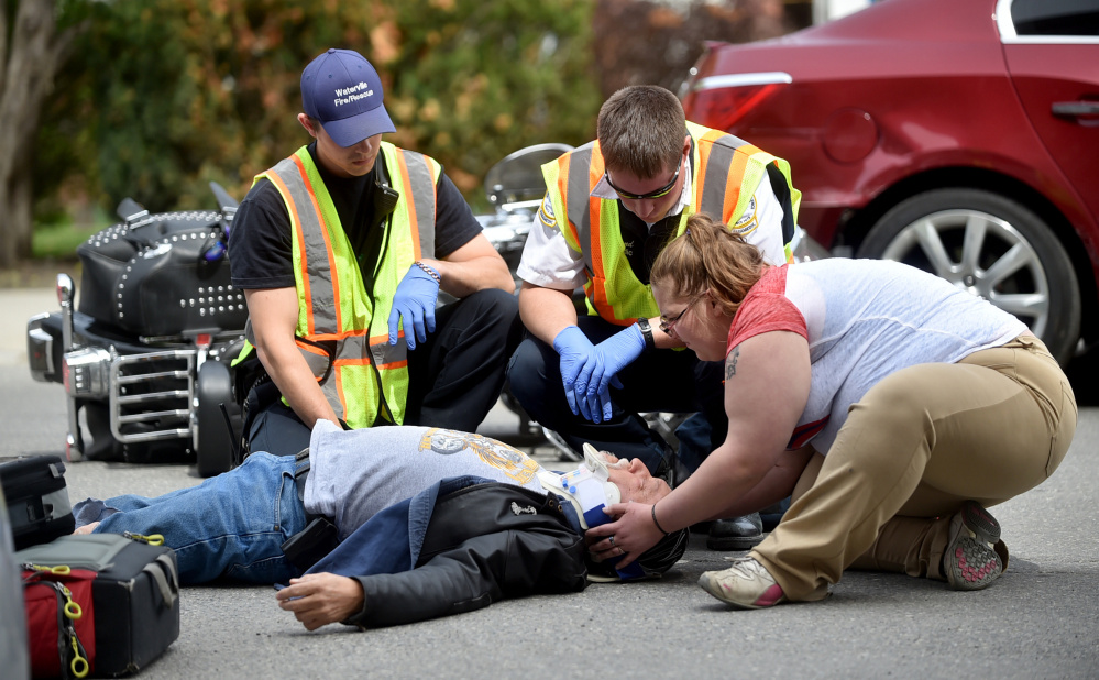 Motorcyclist hurt in Waterville crash Kennebec Journal and Morning Sentinel