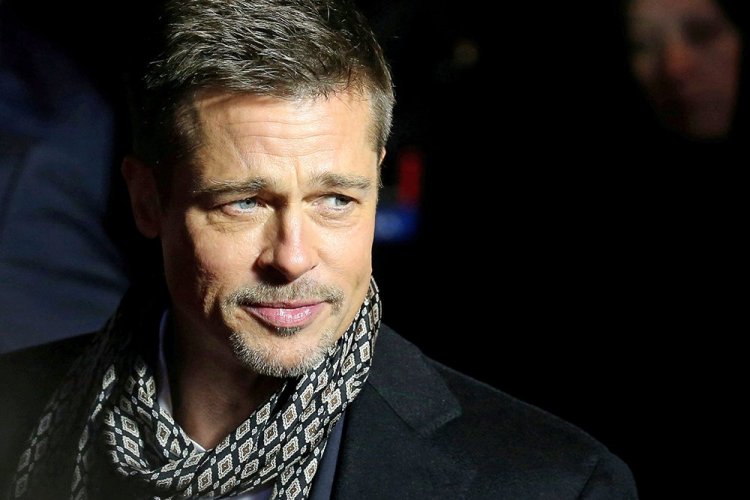 Brad Pitt arrives at the premiere of the film "Allied" in Madrid on  Nov. 22, 2016.  These days, he's sculpting, seeing a therapist and taking a good look at his shortcomings.