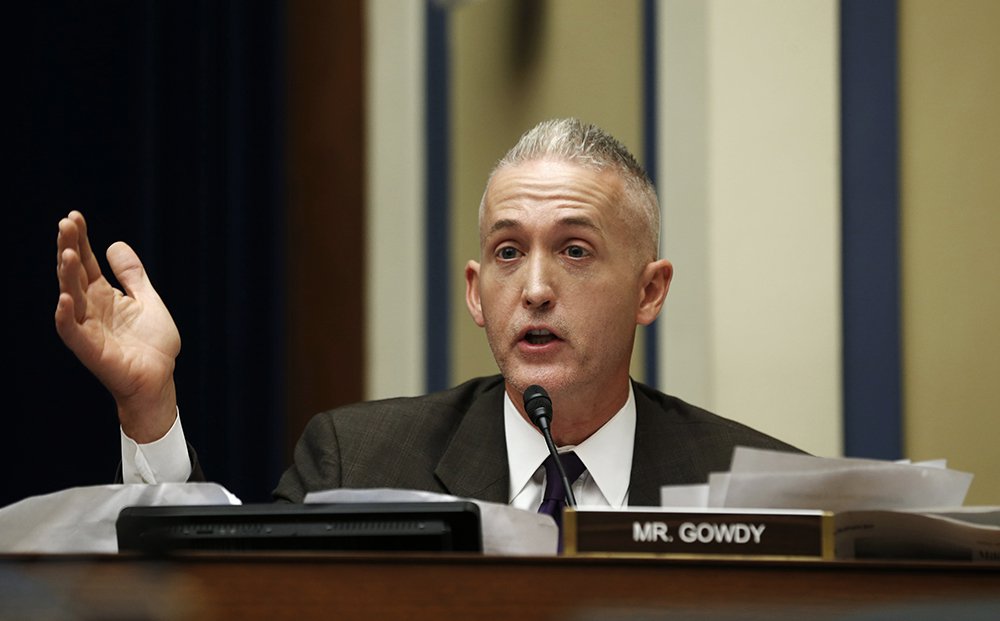 U.S. Rep. Trey Gowdy, R-S.C., questions U.S. Secret Service Director Julia Pierson during a House Oversight and Government Reform Committee hearing on Sept. 30, 2014. 