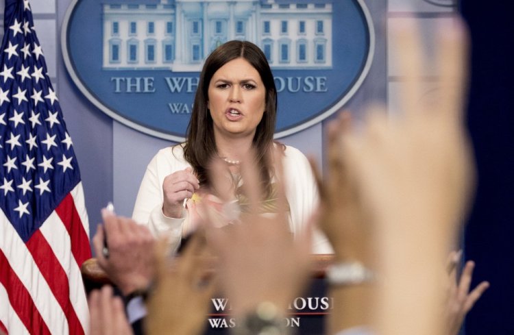 As part of the White House's efforts to regain control of its message, Sarah Huckabee Sanders is taking on a more visible role at daily media briefings instead of press secretary Sean Spicer, who has gained national celebrity for his often combative interactions with reporters.