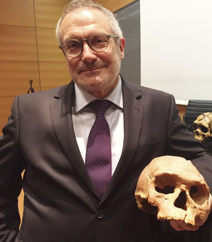 Jean-Jacques Hublin said people from early stage of human evolution "are not just like us."