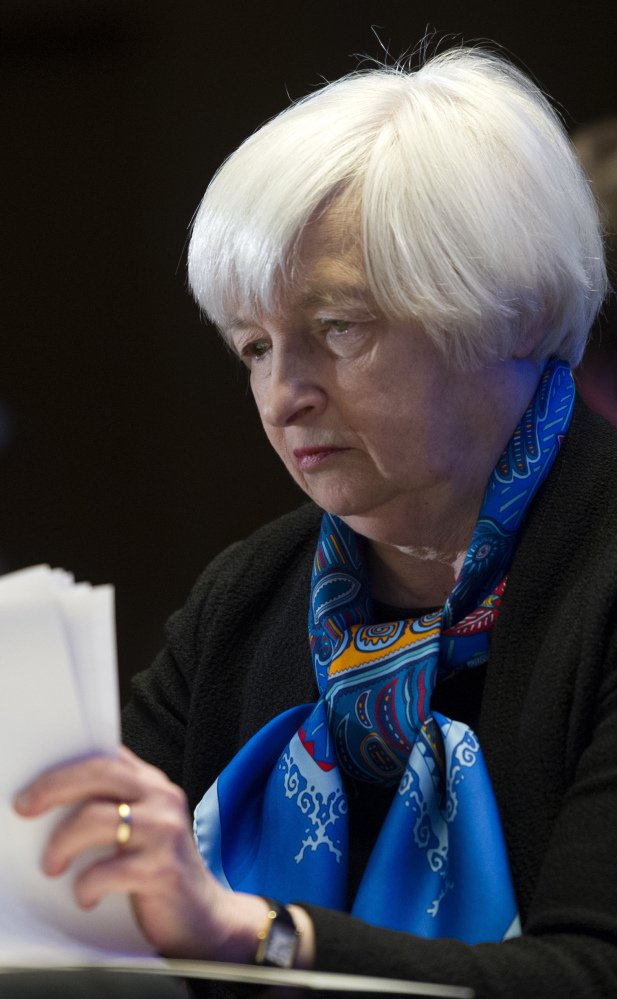 Federal Reserve Chair Janet Yellen will hold a news conference after the Fed meets Wednesday.