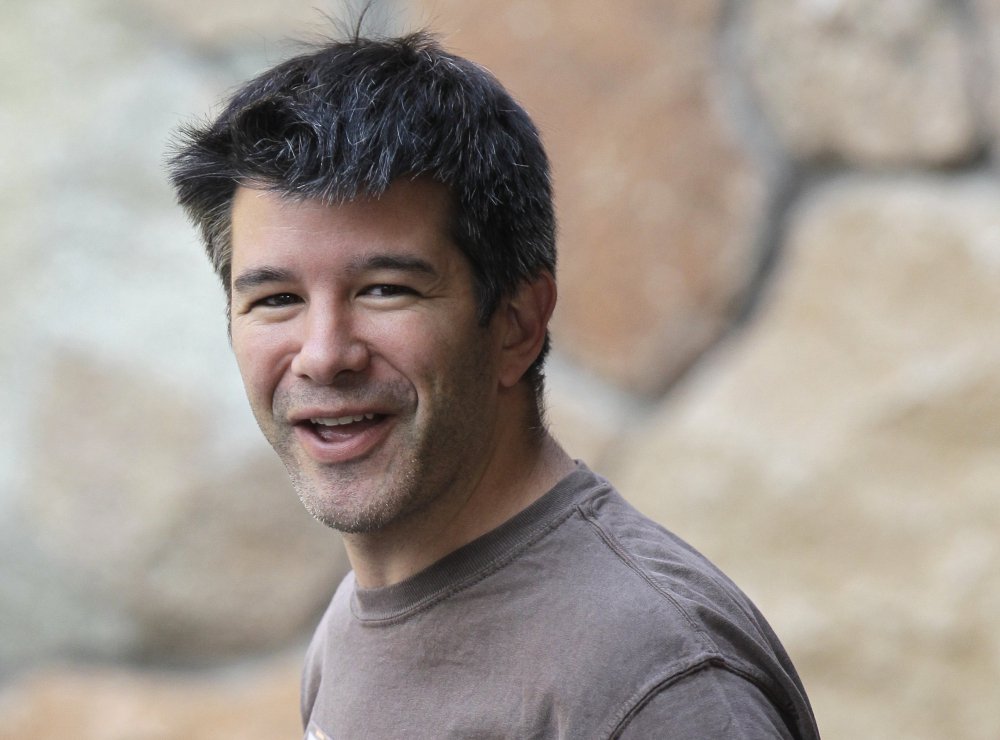 Travis Kalanick, shown in 2012, co-founded Uber, the ride-hailing company that grew from a small startup to a company worth about $69 billion. He stepped down as CEO on Tuesday.