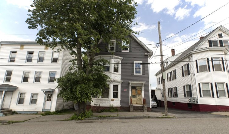 The multifamily home at 31 East Oxford St. in Portland's East Bayside neighborhood has been deemed a "disorderly" house by the city and tenants have been evicted because of alleged inaction by the property's landlord, Clark Stephens.