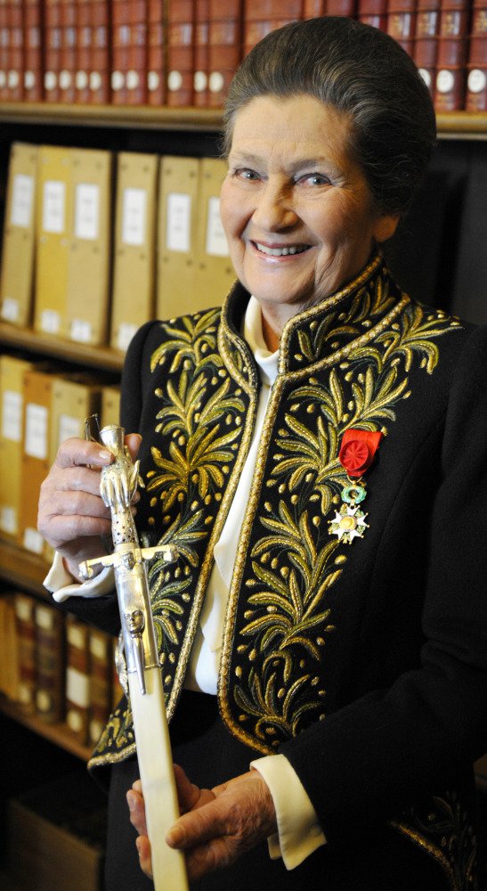 A funeral ceremony will be held Wednesday at Les Invalides, site of Napoleon's tomb, for Simone Veil, pictured above in 2010.
