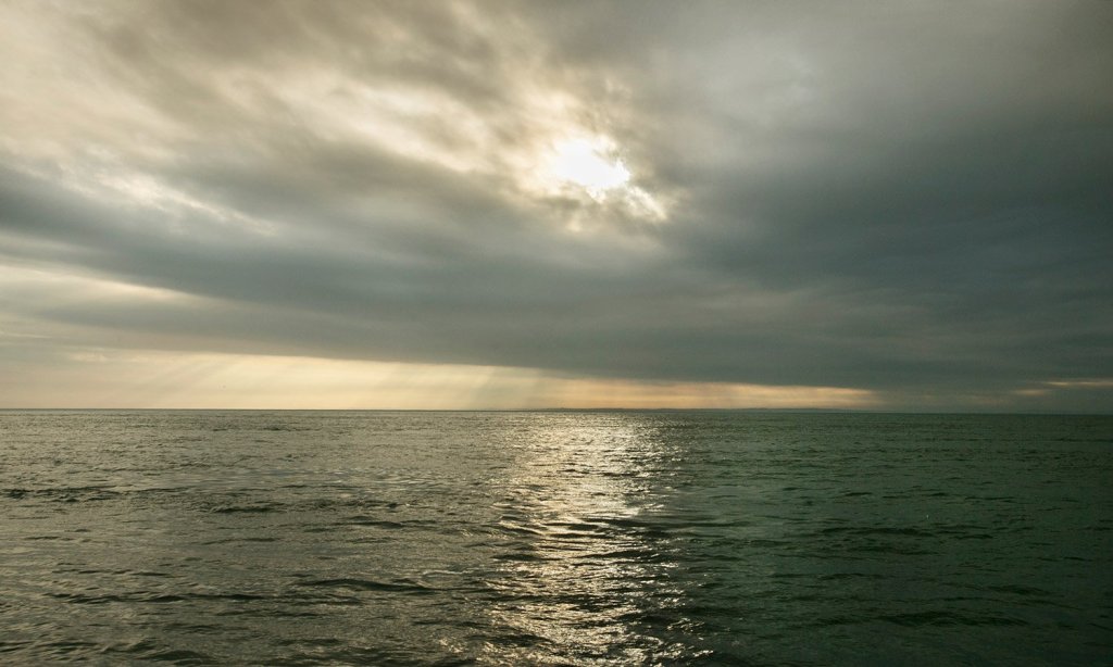 The sun shines on the waters of the Gulf of Maine near the Grand Manan Basin in the Bay of Fundy on Tuesday, September 8, 2015. Cutting back on plastic waste is one way consumers can make a conscious effort to protect the environment and preserve the natural beauty of our planet. (Photo by Gregory Rec/Staff Photographer)