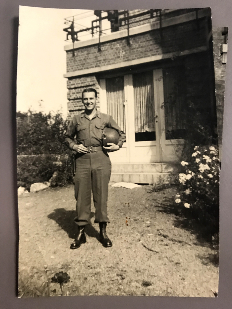 Frank Norvish served in the military during World War II as a special agent in the Counter Intelligence Corps. He landed at Utah Beach in Normandy on D-Day, June 6, 1944.