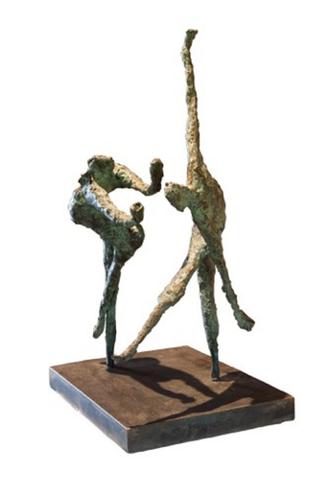 "Contemporary Dance," a bronze sculpture by Virginia S. Brun will be included in the Maine Art Gallery's exhibit, an opening reception is scheduled for 5-8 p.m. Friday, June 23.