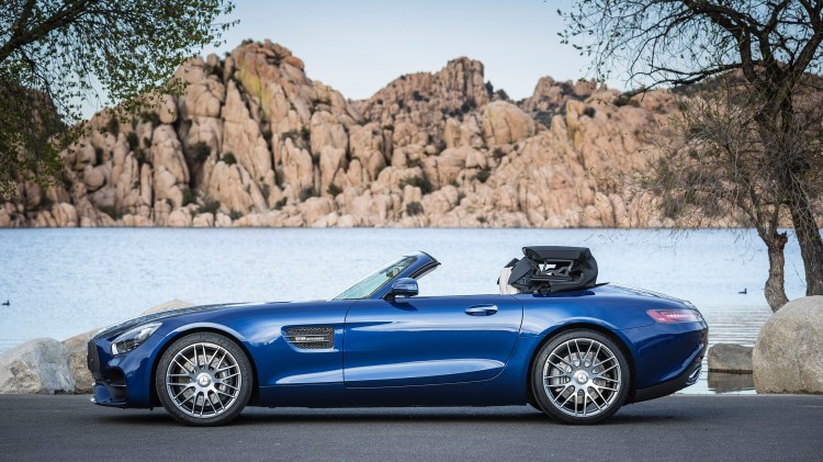 The 2018 Mercedes-AMG GT Roadster.