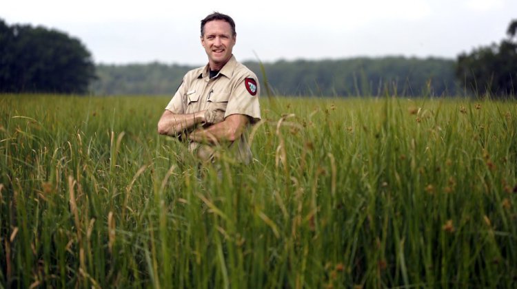 Minimize problems being caused by wildlife, advises Scott Lindsay, pictured at Scarborough Marsh, without catching the wildlife.