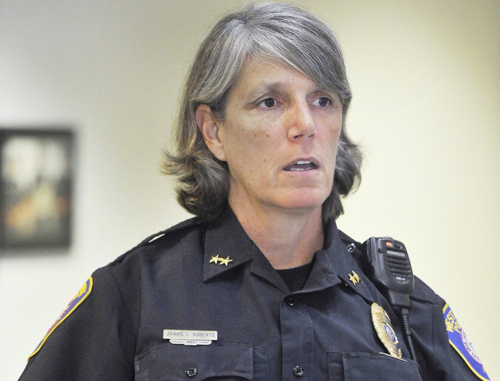 Westbrook Police Chief Janine Roberts