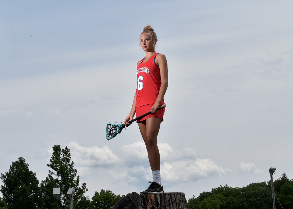 Messalonskee's Ally Turner is the Morning Sentinel and Kennebec Journal Girls Lacrosse Player of the Year.